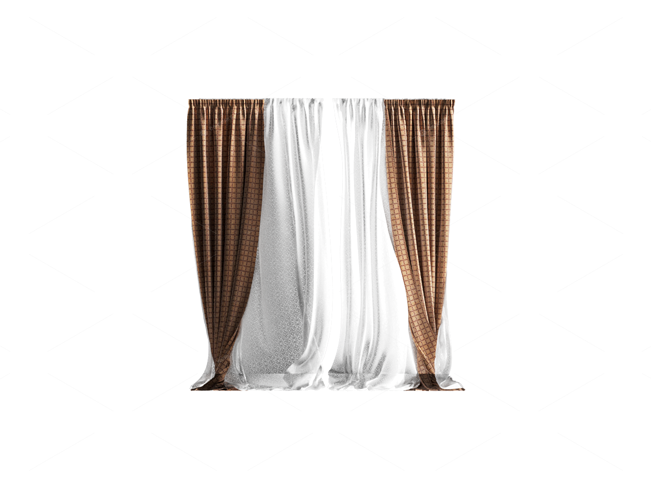 Curtains 3D Models 2