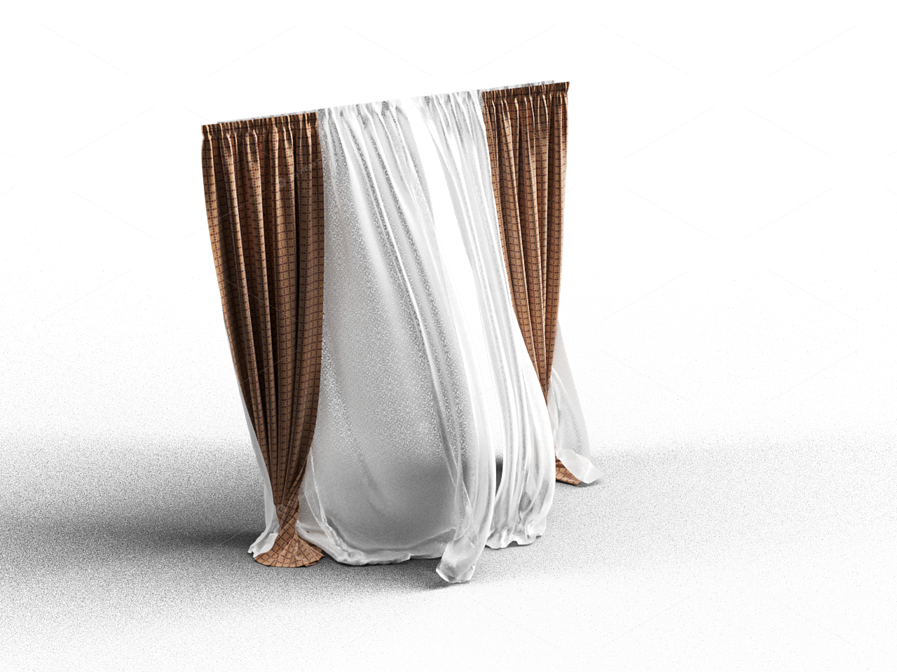 Curtains 3D Models